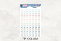 Car Event Tracker Planner Stickers, Car Maintenance Tracker, Car Oil Change Tracker, Removable Stickers, Plush Planning